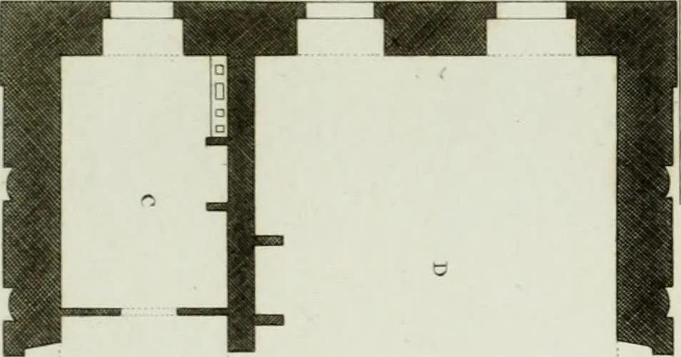 An illustration from Le propriétaire architecte : contenant des modèles de maisons de ville et de campagne, de fermes, orangeries, portes, puits, fontaines, etc. : ainsi qu'un traité d'architecture et de construction renferment le résumé desnouvelles découvertes relatives aux constructions : ouvrage utile aux architects, aux ingénieurs, aux entrepreneurs et principalement aux personnes qui veulent diriger elles-mêmes leurs ouvriers, 1827, leaf 244