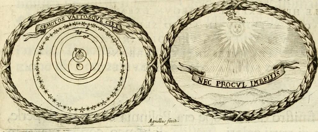An illustration from Le pubbliche dimostrazioni di allegrezza della città di Milano : alli 10. febraio, e 6. marzo dell'anno 1658, nella nascita del serenissimo principe di Spagna Filippo Prospero, 1659, leaf 30