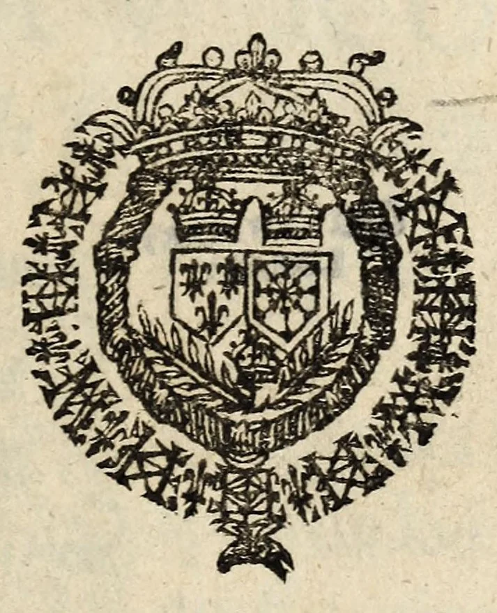 An illustration from Le Remerciment De La France Av Roy : Sur le subiet de la Paix. Par le Sieur de Nerueze., 1616, leaf 3