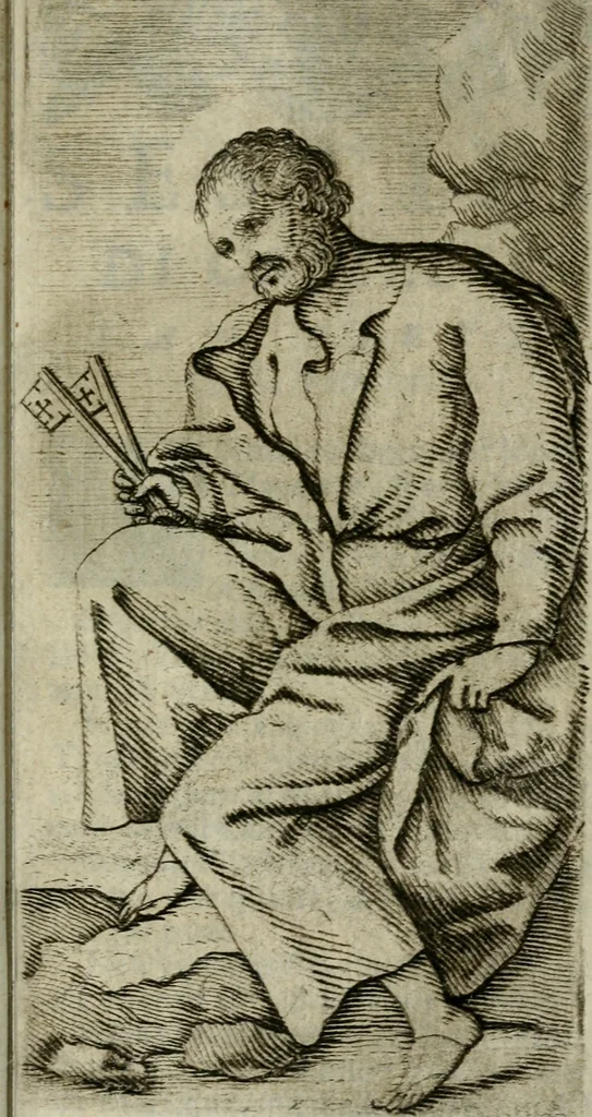 An illustration from Le ricche minere della pittura veneziana, 1674, leaf 246