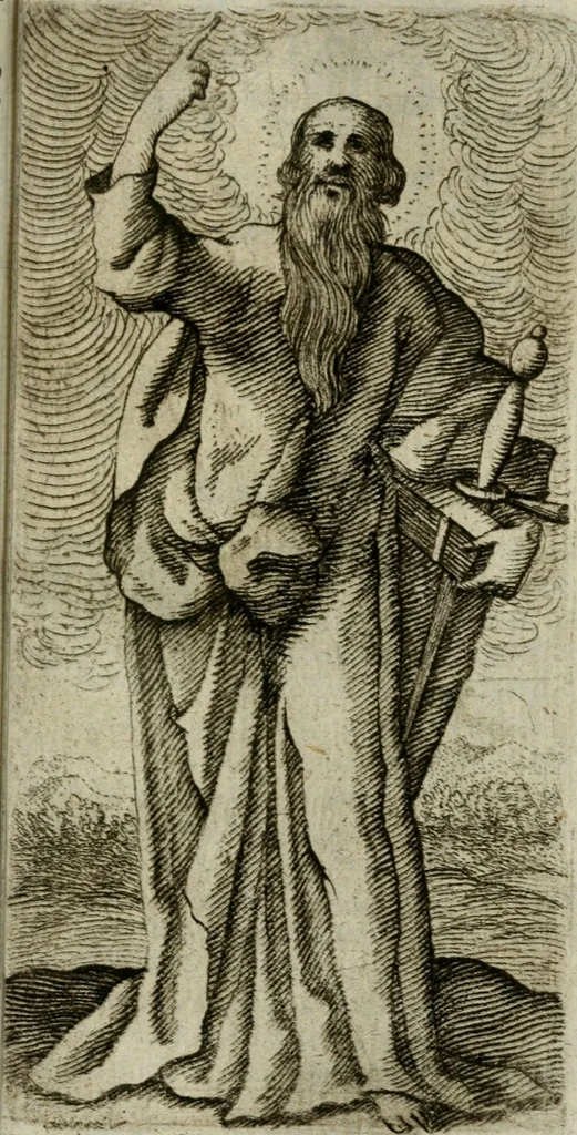 An illustration from Le ricche minere della pittura veneziana, 1674, leaf 318