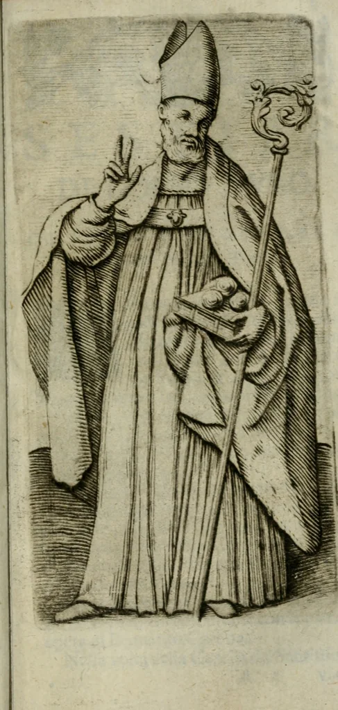 An illustration from Le ricche minere della pittura veneziana, 1674, leaf 390