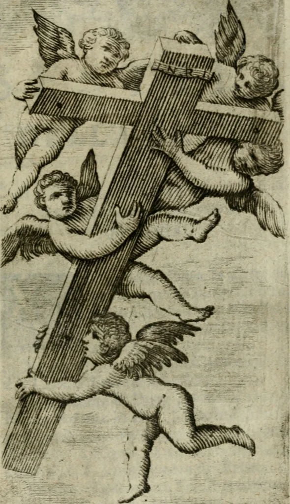 An illustration from Le ricche minere della pittura veneziana, 1674, leaf 546