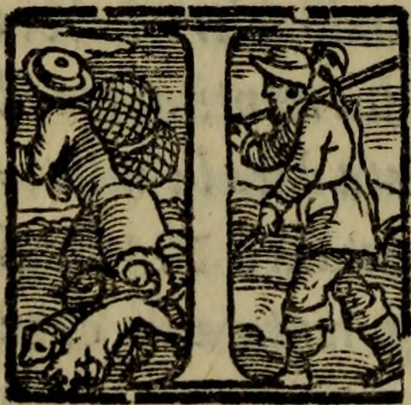 An illustration from Le risposte cavalleresche, 1550, leaf 107