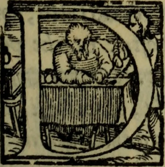 An illustration from Le risposte cavalleresche, 1550, leaf 168
