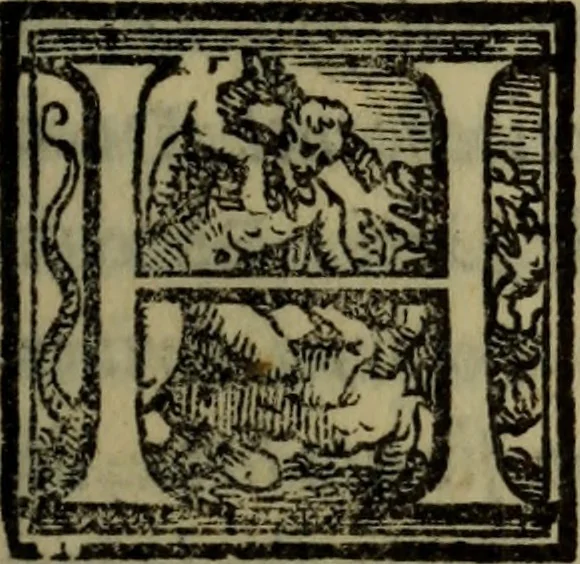 An illustration from Le risposte cavalleresche, 1550, leaf 170