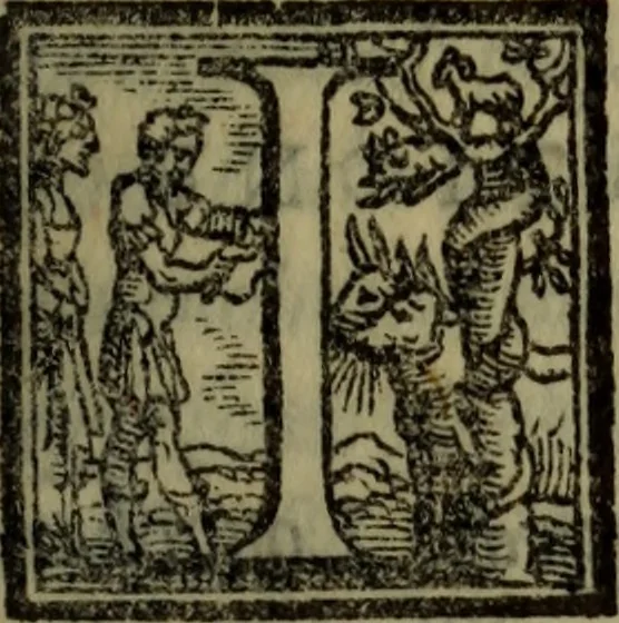 An illustration from Le risposte cavalleresche, 1550, leaf 18