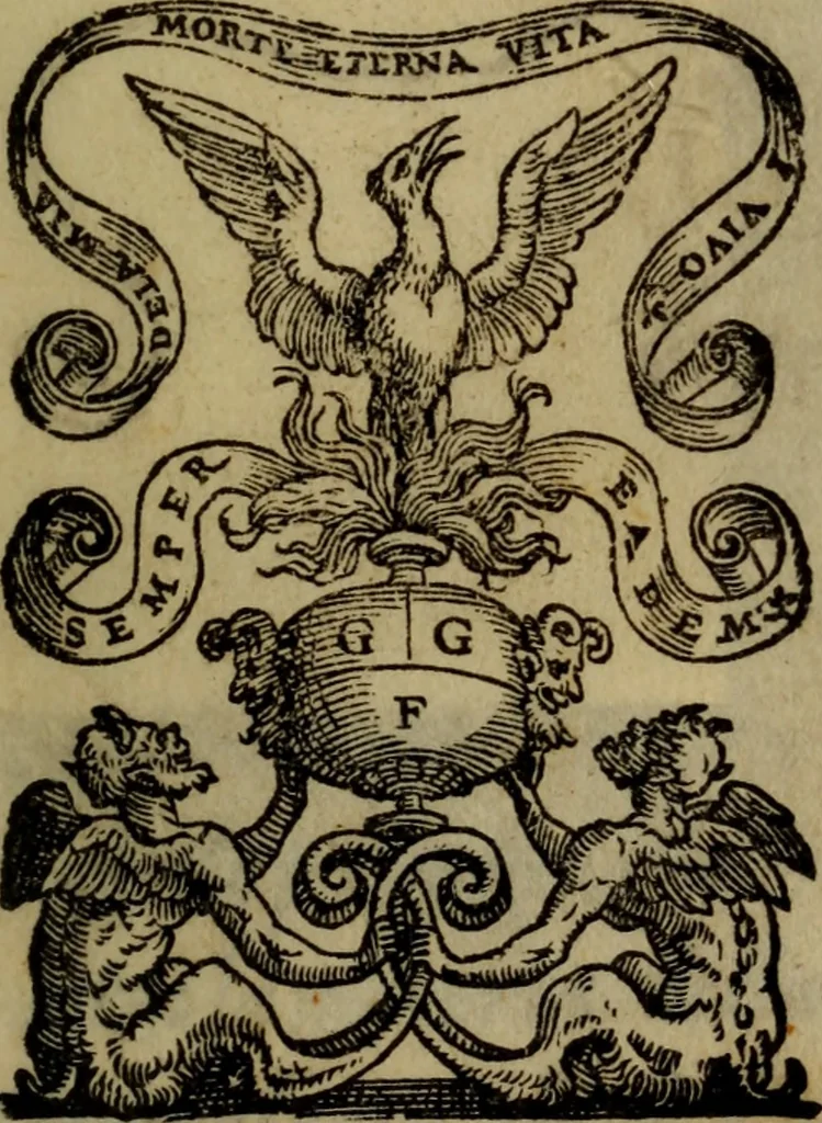 An illustration from Le risposte cavalleresche, 1550, leaf 2