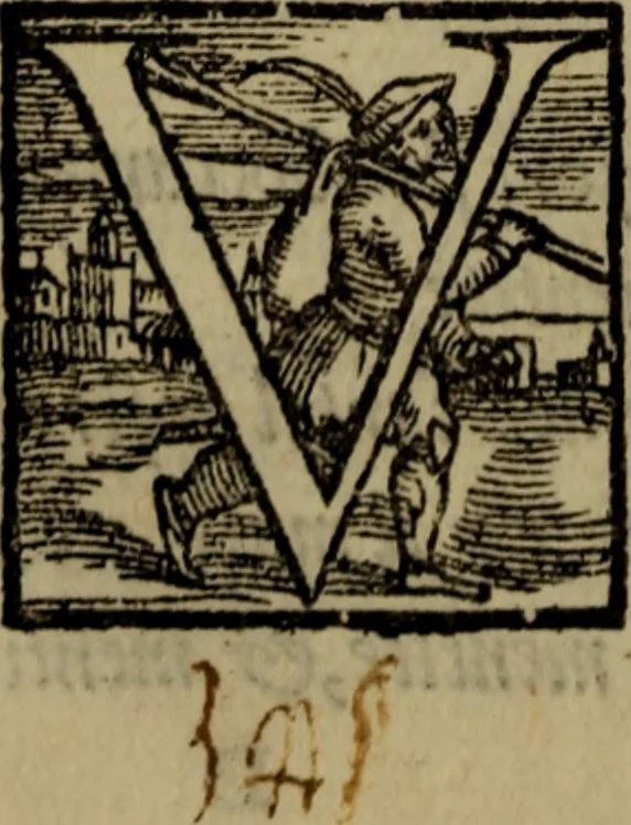 An illustration from Le risposte cavalleresche, 1550, leaf 51