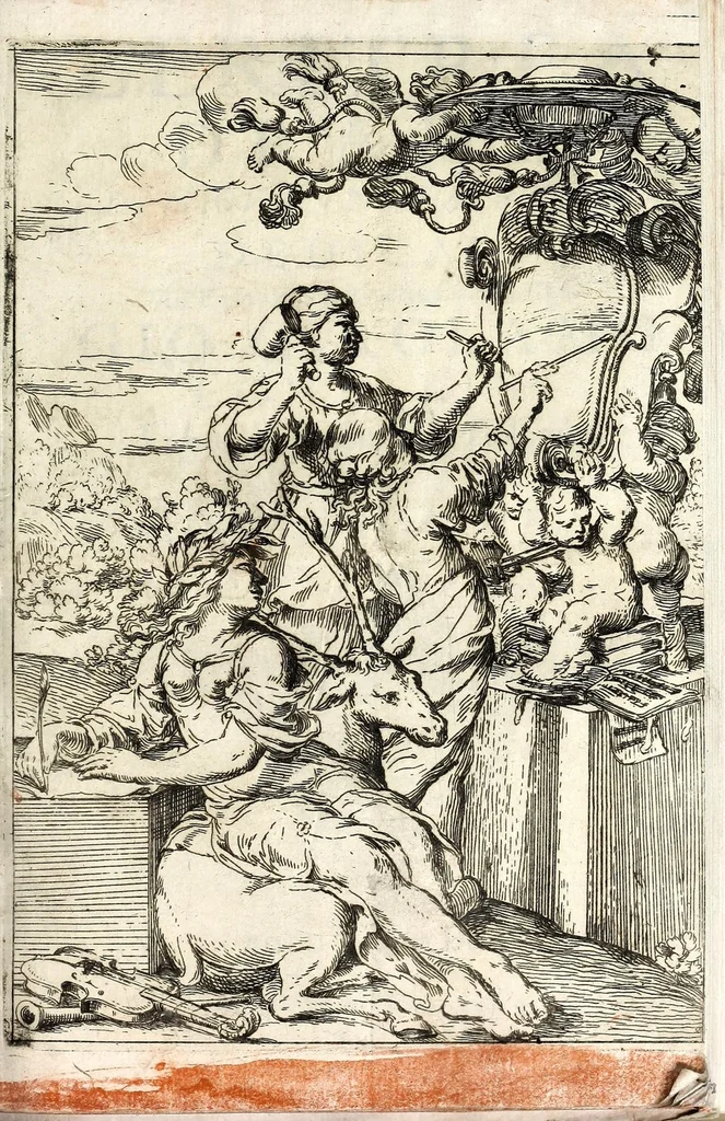 An illustration from L'Eritrea : drama, 1654, leaf 3
