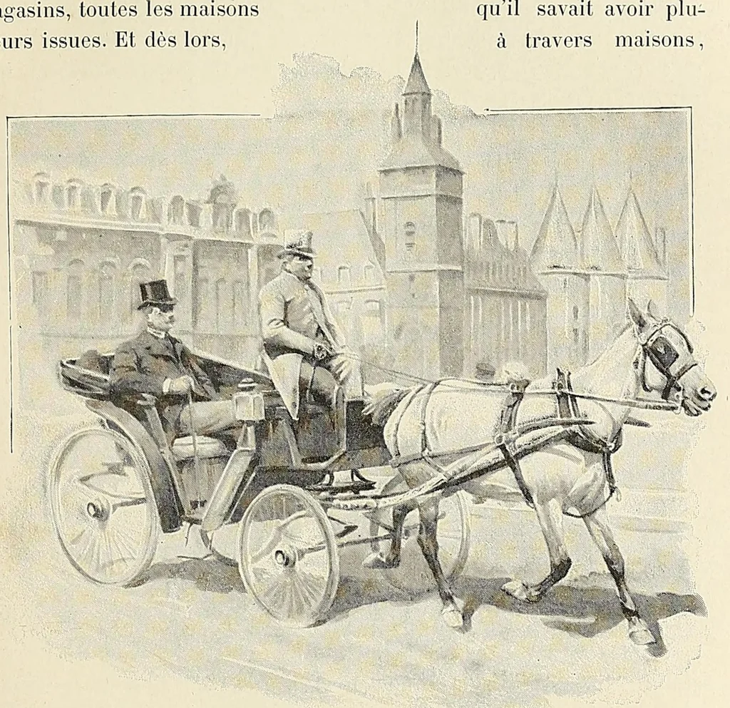 An illustration from Le roi du timbre-poste, 1898, leaf 143