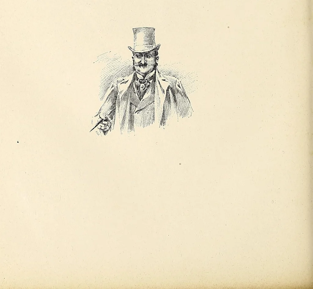 An illustration from Le roi du timbre-poste, 1898, leaf 258