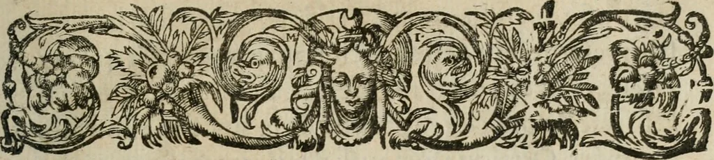 An illustration from Le romant des chevaliers de la gloire, 1612, leaf 104
