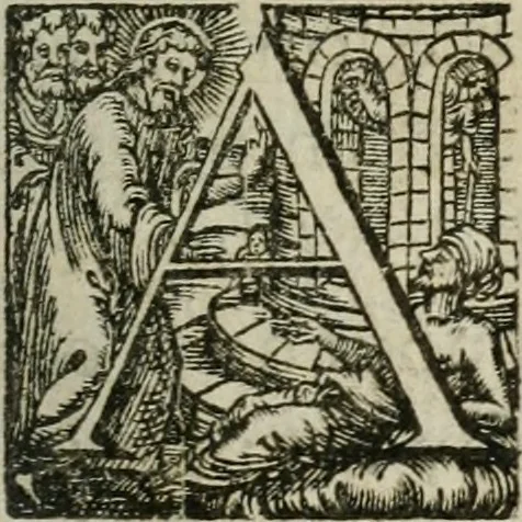 An illustration from Le romant des chevaliers de la gloire, 1612, leaf 104