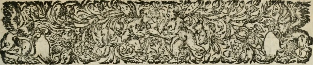 An illustration from Le romant des chevaliers de la gloire, 1612, leaf 136
