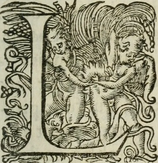 An illustration from Le romant des chevaliers de la gloire, 1612, leaf 138