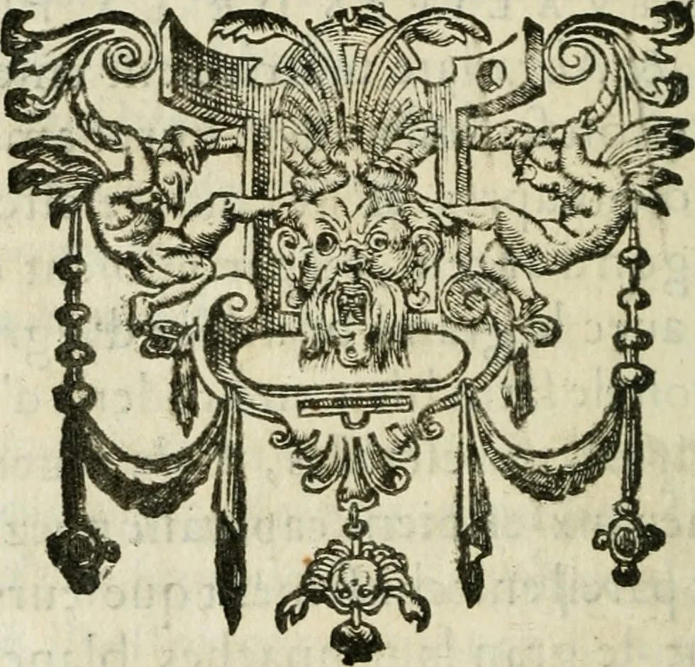 An illustration from Le romant des chevaliers de la gloire, 1612, leaf 165