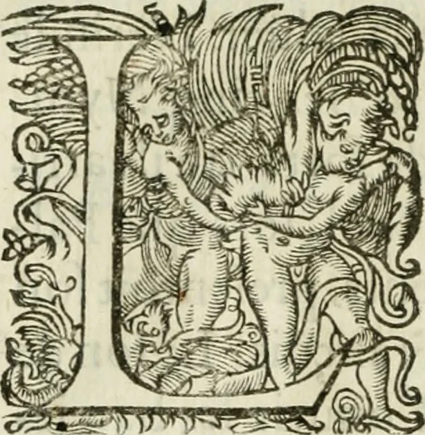 An illustration from Le romant des chevaliers de la gloire, 1612, leaf 241