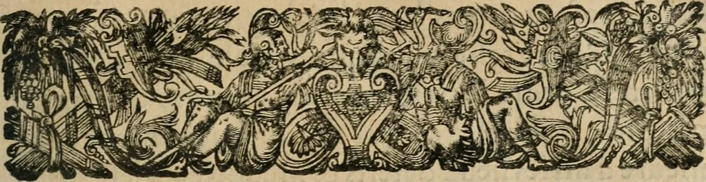 An illustration from Le romant des chevaliers de la gloire, 1612, leaf 80