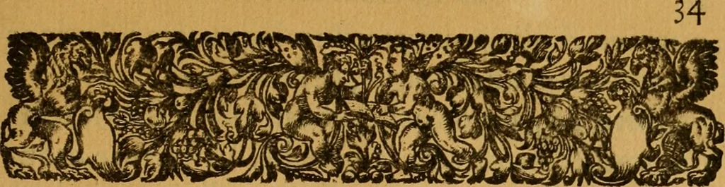 An illustration from Le romant des chevaliers de la gloire, : contenant plvsievrs ... aduentures des princes ... qui parurent aux courses faictes à la Place royale pour la feste des alliances de France & d'Espagne. Avec la description de levrs entrees, equipages, habits, machines, deuises, armes & blasons de leurs maisons., 1612, leaf 290