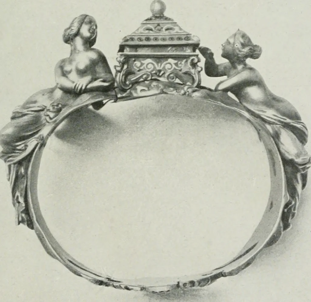 An illustration from Le romantisme et la mode : d'après des documents inédits, 1911, leaf 156