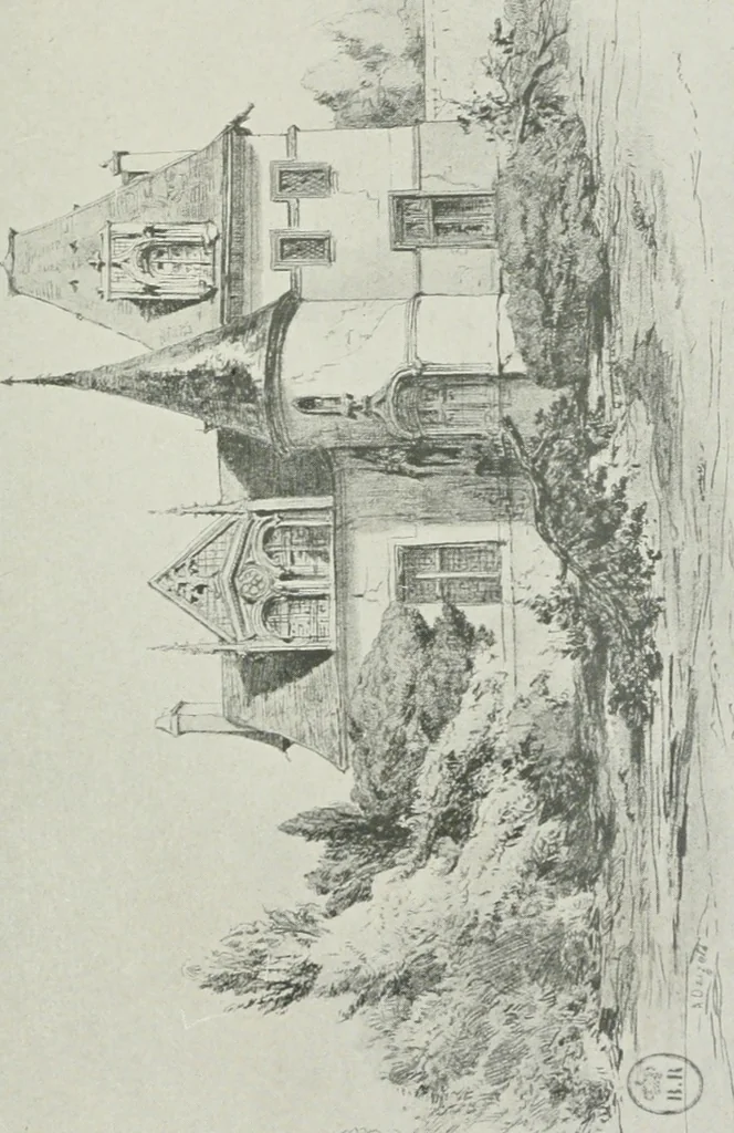 An illustration from Le romantisme et la mode : d'après des documents inédits, 1911, leaf 194