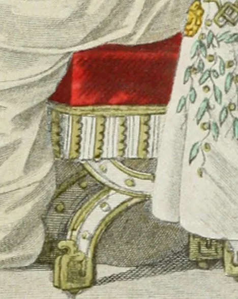 An illustration from Le romantisme et la mode : d'après des documents inédits, 1911, leaf 24