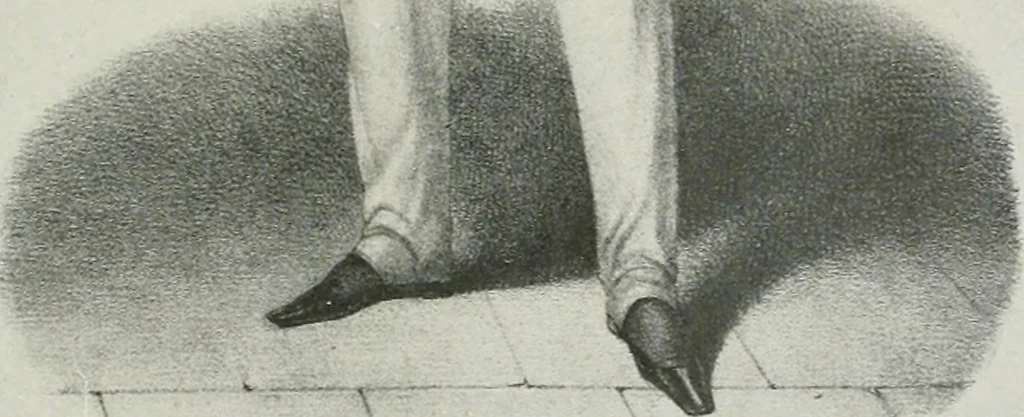 An illustration from Le romantisme et la mode : d'après des documents inédits, 1911, leaf 290