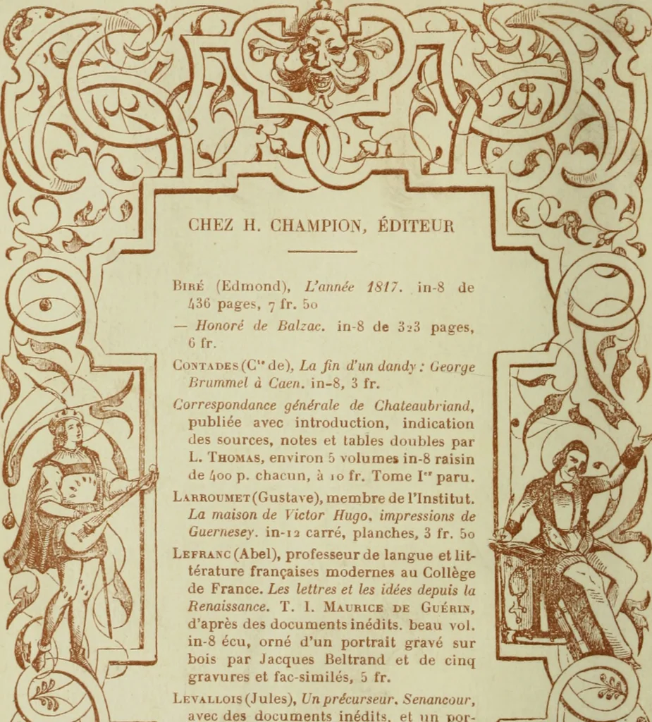 An illustration from Le romantisme et la mode : d'après des documents inédits, 1911, leaf 327