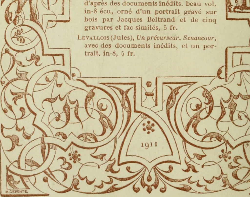An illustration from Le romantisme et la mode : d'après des documents inédits, 1911, leaf 327