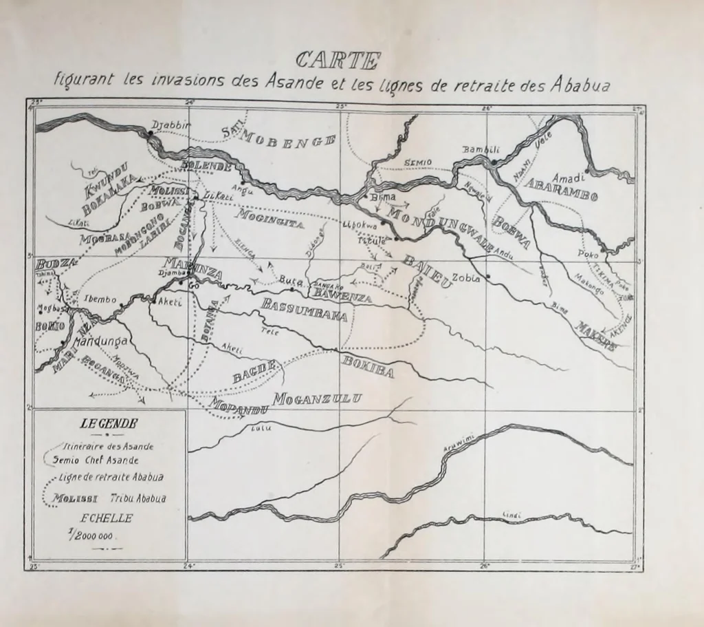 An illustration from Les Ababua, 1910, leaf 639
