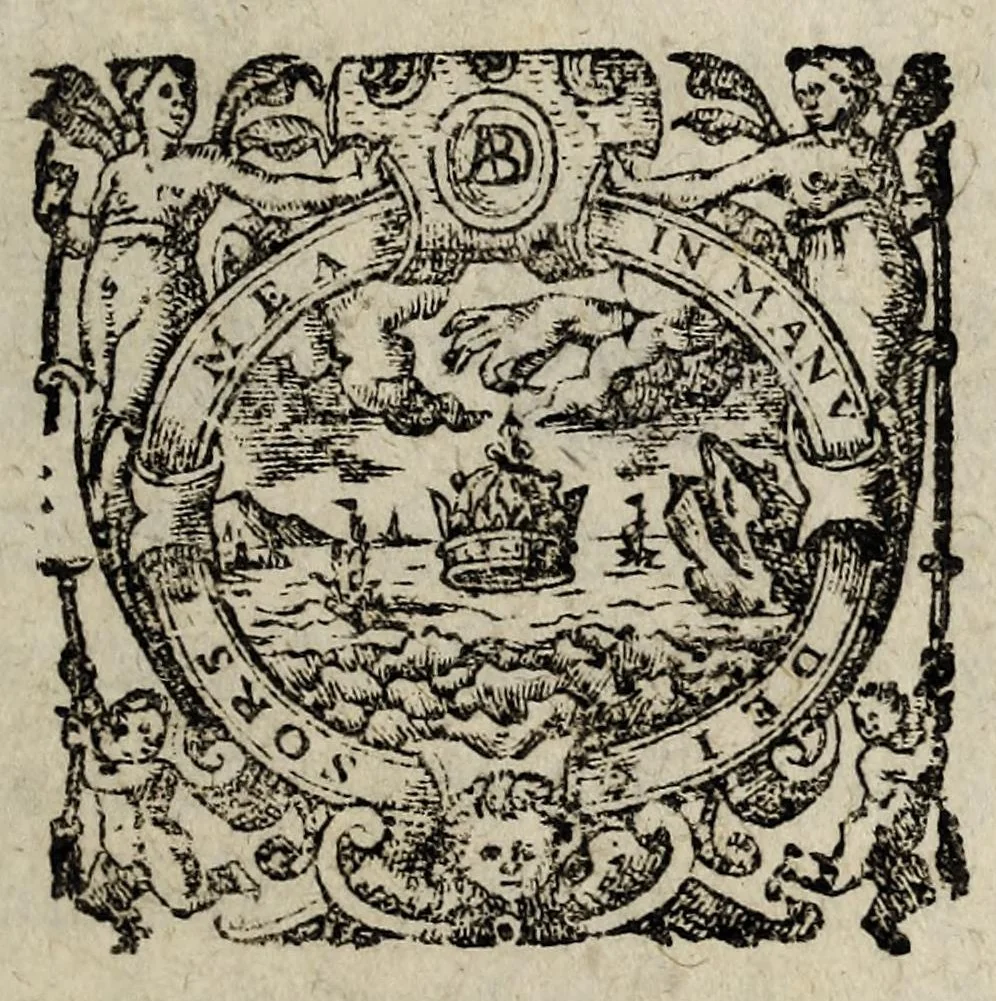 An illustration from Les adievx de la France, à Madame sœur du Roy: sur son voyage en Espagne., 1615, leaf 11