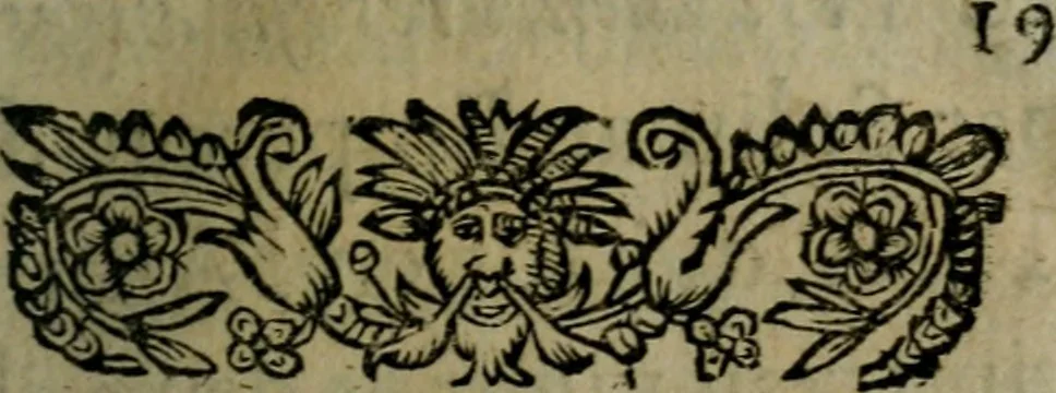 An illustration from Les Adventures estranges de Lycidas cyrien et Cléorithe ehodienne : contenant la conversion de l'un & la réprobation de l'autre, 1630, leaf 28
