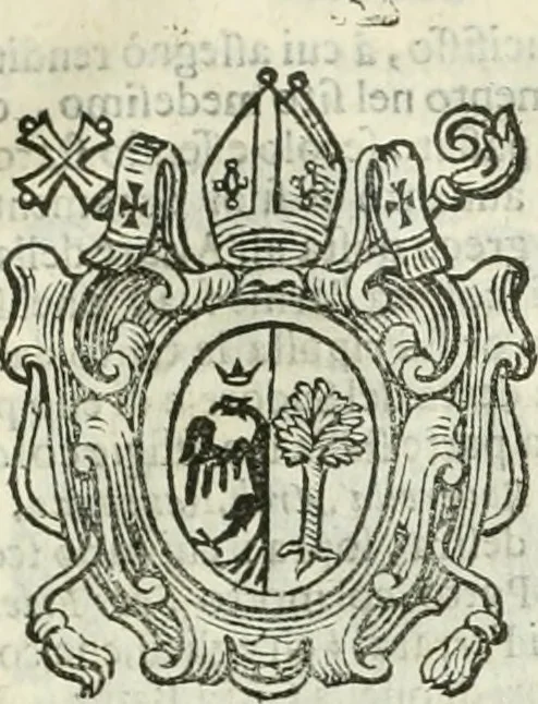 An illustration from Le sagre memorie di Ravenna antica ..., 1664, leaf 570