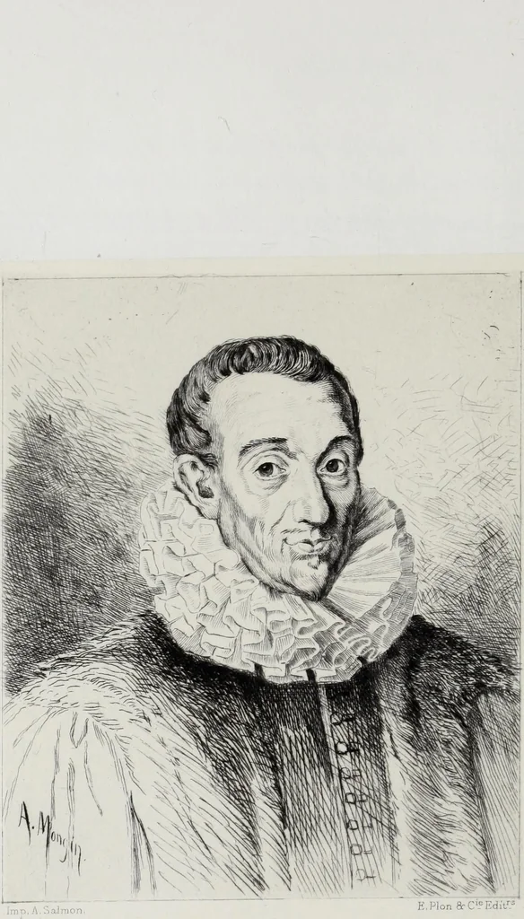 An illustration from Les amateurs d'autrefois, 1877, leaf 67