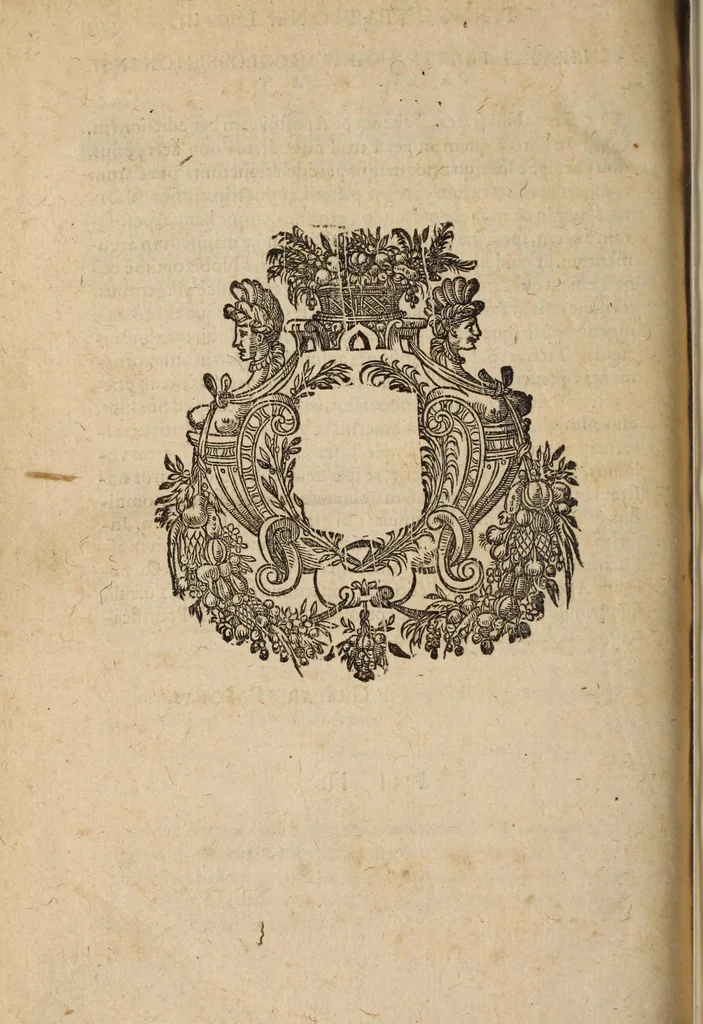 An illustration from Les ambassades et negotiations de l'illustrissime & reuerendissime cardinal Du Perron ..., 1633, leaf 986