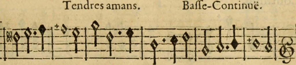 An illustration from Les amours de Momus : ballet, 1695, leaf 168