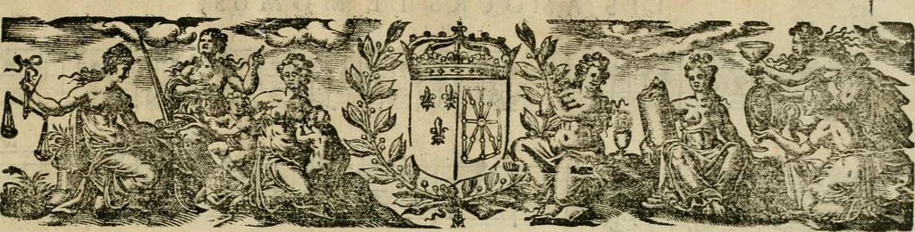 An illustration from Les amours de Momus : ballet, 1695, leaf 12