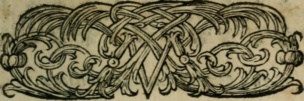 An illustration from Les amovrs et avtres pieces tres-curieuses, 1662, leaf 16
