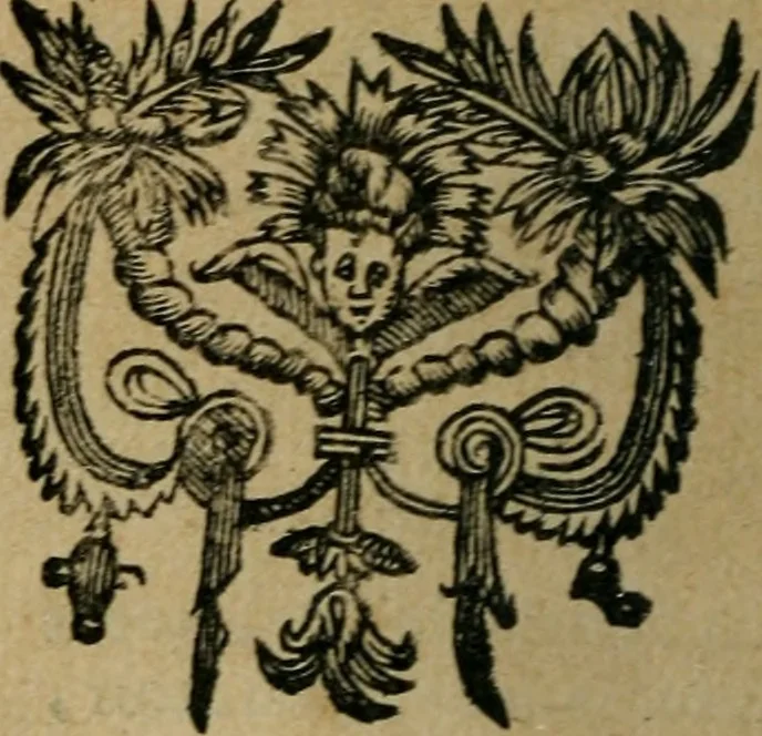 An illustration from Les amovrs et avtres pieces tres-curieuses, 1662, leaf 77