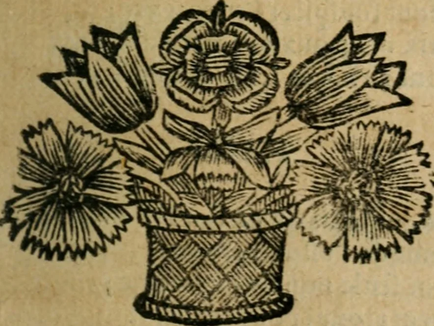 An illustration from Les amovrs et avtres pieces tres-curieuses, 1662, leaf 80