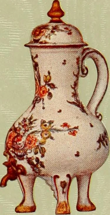 An illustration from Les anciennes faiences de Bruxelles : histoire, fabrication, produits, 1922, leaf 20