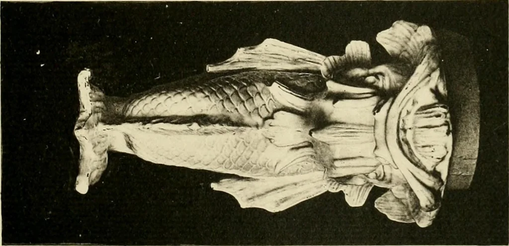 An illustration from Les anciennes faiences de Bruxelles : histoire, fabrication, produits, 1922, leaf 348