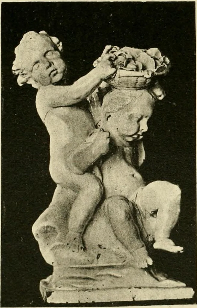 An illustration from Les anciennes faiences de Bruxelles : histoire, fabrication, produits, 1922, leaf 366