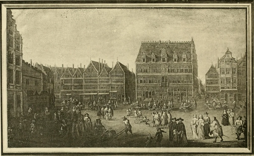 An illustration from Les anciennes faiences de Bruxelles : histoire, fabrication, produits, 1922, leaf 80
