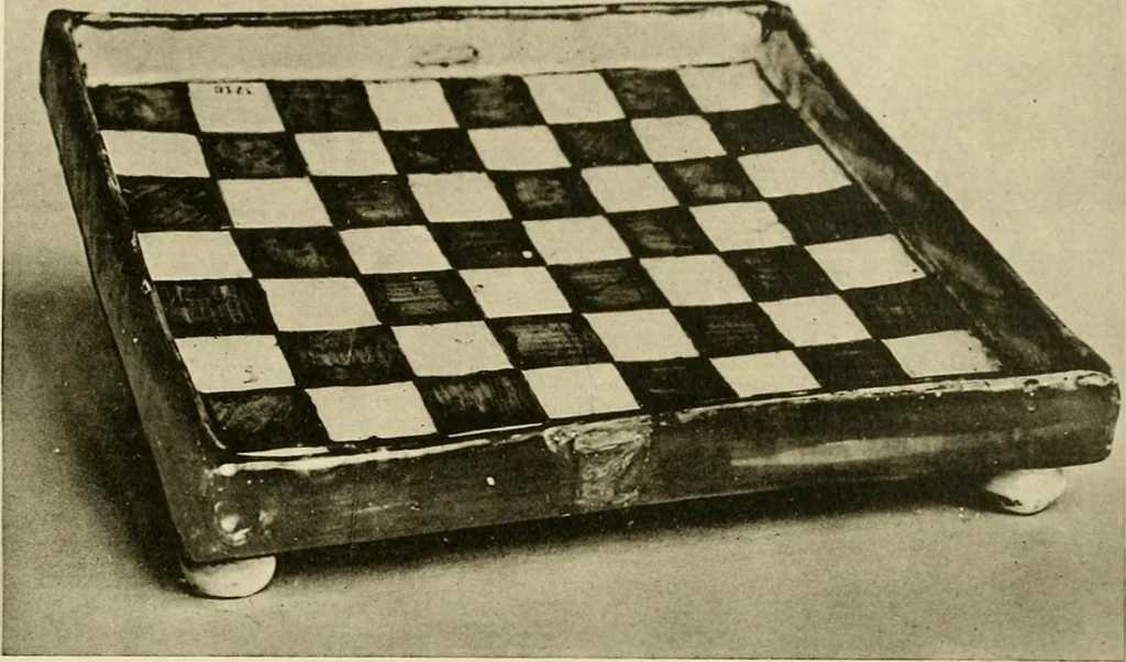 An illustration from Les anciennes faiences de Bruxelles : histoire, fabrication, produits, 1922, leaf 86