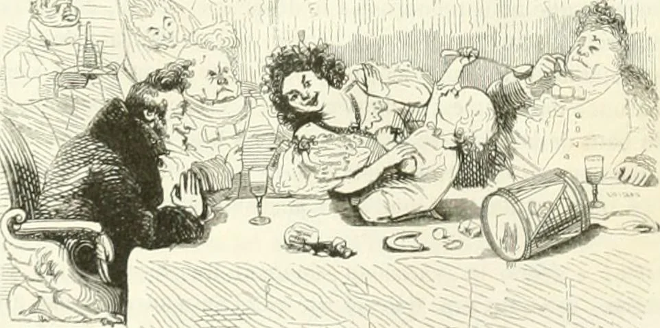 An illustration from Les anglais peints par eux-mêmes : par les sommités littéraires de l'Angleterre, 1840, leaf 137