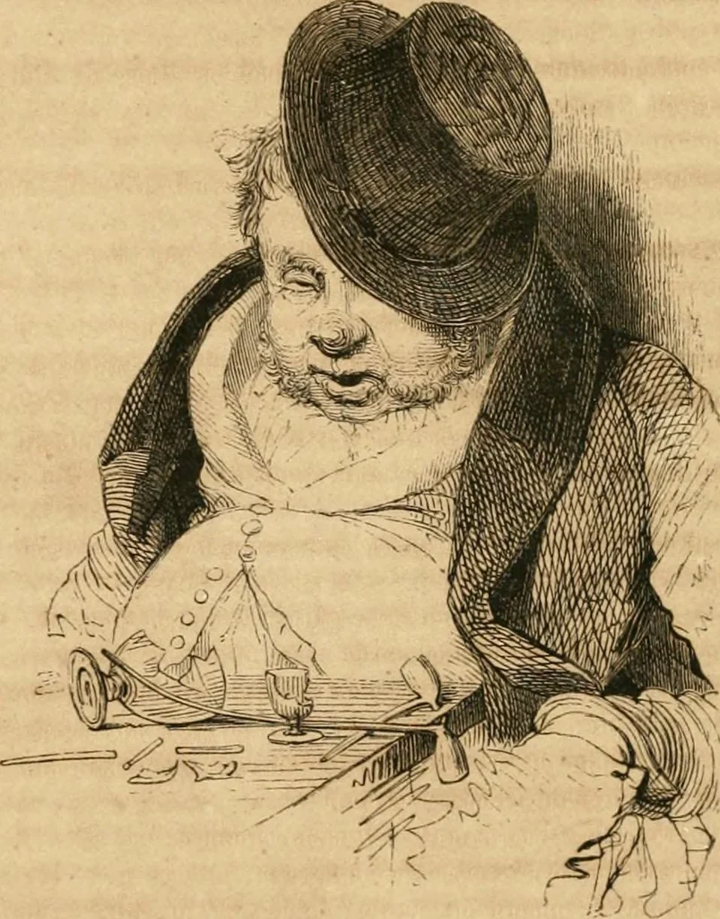An illustration from Les anglais peints par eux-mêmes : par les sommités littéraires de l'Angleterre, 1840, leaf 199