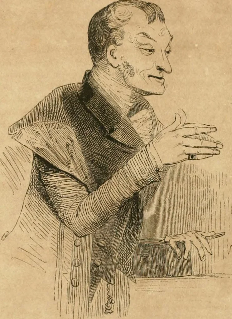 An illustration from Les anglais peints par eux-mêmes : par les sommités littéraires de l'Angleterre, 1840, leaf 69
