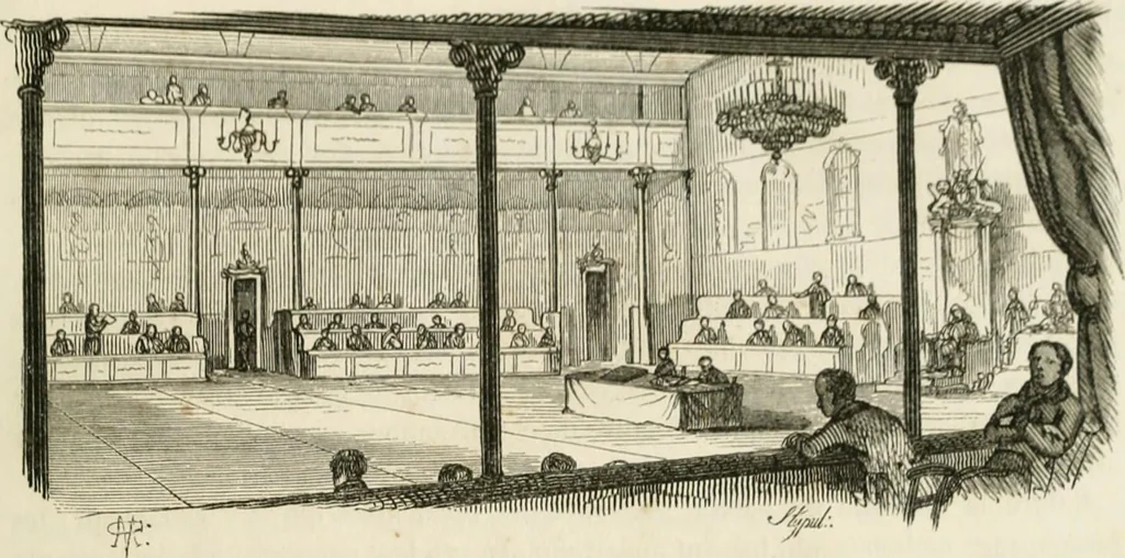 An illustration from Les anglais peints par eux-mêmes : par les sommités littéraires de l'Angleterre, 1840, leaf 114